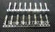Promotion! 500 Pcs Dupont Jumper fils gaines femme Pin Terminal connecteur 2.54 mm, Bateau libre, Numéro de suivi gratuitement